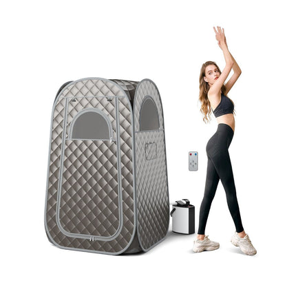Full Body Steam Sauna Tent with 3L Steam Generator for Single Person