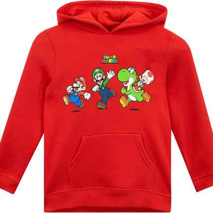 Boys' Mario & Luigi Hoodie | Ages 3 to 13 Years