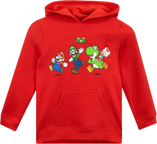 Boys' Mario & Luigi Hoodie | Ages 3 to 13 Years