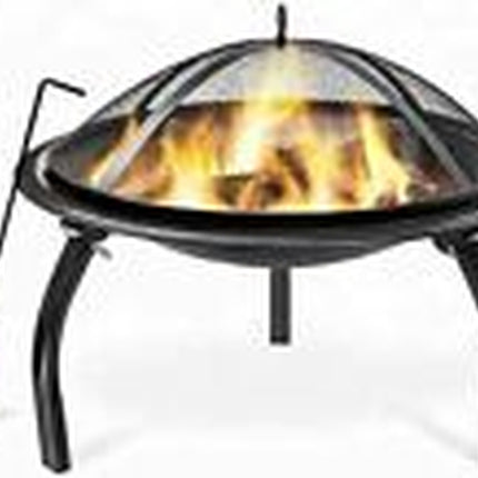 OUTDOOR FIRE PIT GARDEN FIRE PIT CAMPING PATIO HEATER LARGE LOG BURNER BBQ