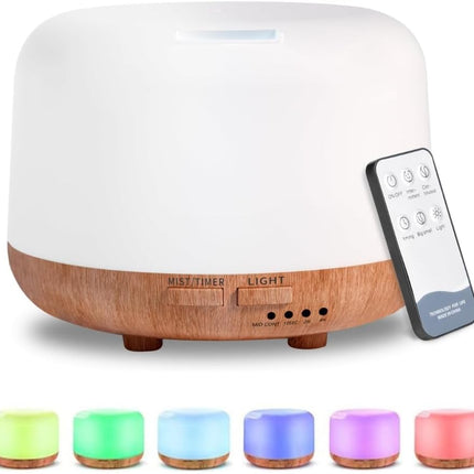 Essential Oil Diffuser 300ML Aromatherapy Ultrasonic Air Vapouriser Oil Diffuser