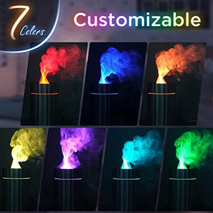 Car Diffuser Humidifier Aromatherapy Essential Oil Diffuser Mini Portable Diffuser USB Cool Mist 100Ml for Car Home A