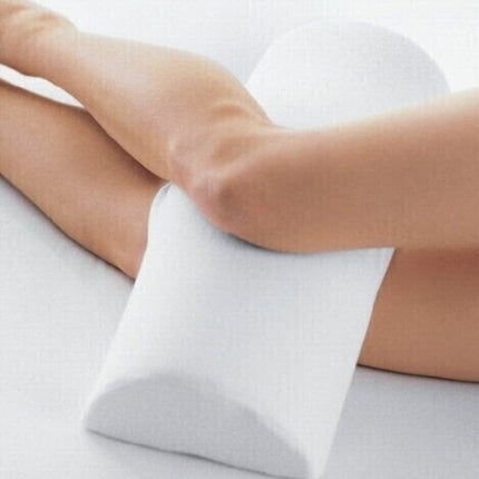 Half Moon Knee Pillow Sleeping Cushion Side Memory Foam Back Support EXTRA FIRM