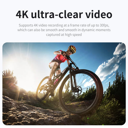Action Camera 4K HD with Remote Control Screen Waterproof Sport Camera Drive Recorder 4K Sports Camera Helmet Action Cam Hero8
