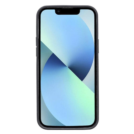 Flexible Leather Back Cover with CardHolder for iPhone 13 Series