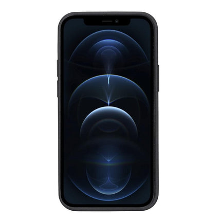 Flexible Leather Back Cover with CardHolder for iPhone 13 Series