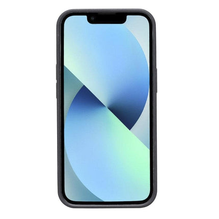 Flexible Leather Back Cover with CardHolder for iPhone 13 Series