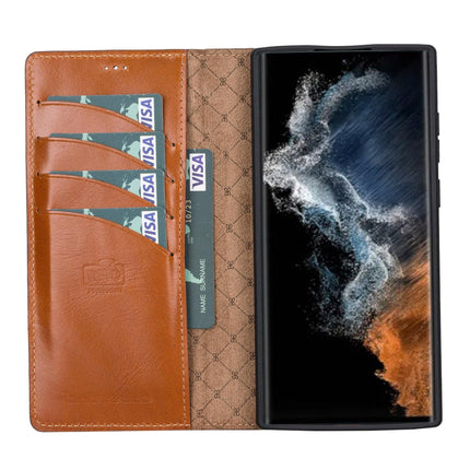 Samsung Galaxy S22 Series Leather Detachable Wallet Case - MW
