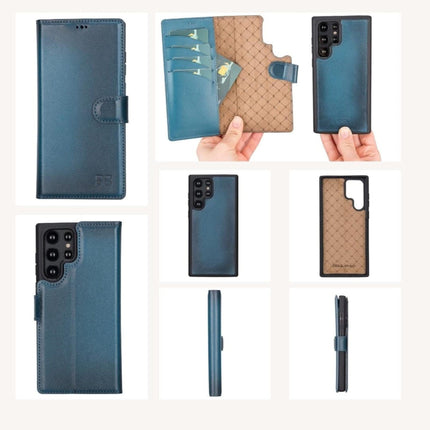 Samsung Galaxy S22 Series Leather Detachable Wallet Case - MW