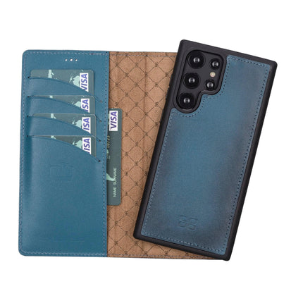 Samsung Galaxy S22 Series Leather Detachable Wallet Case - MW