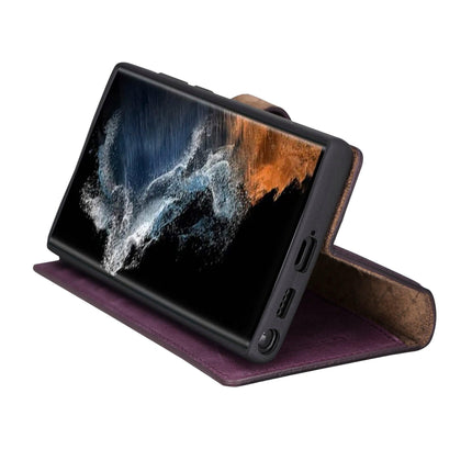 Samsung Galaxy S22 Series Leather Detachable Wallet Case - MW