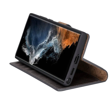 Samsung Galaxy S22 Series Leather Detachable Wallet Case - MW