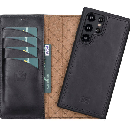 Samsung Galaxy S22 Series Leather Detachable Wallet Case - MW