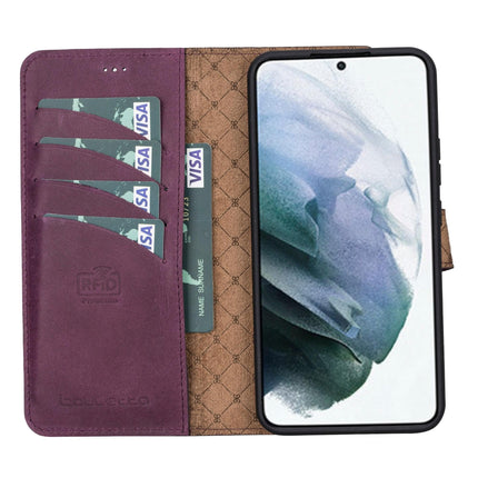 Samsung Galaxy S22 Series Leather Detachable Wallet Case - MW
