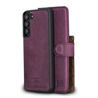 Purple / Leather / S22 Plus