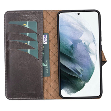 Samsung Galaxy S22 Series Leather Detachable Wallet Case - MW