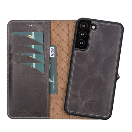Samsung Galaxy S22 Series Leather Detachable Wallet Case - MW