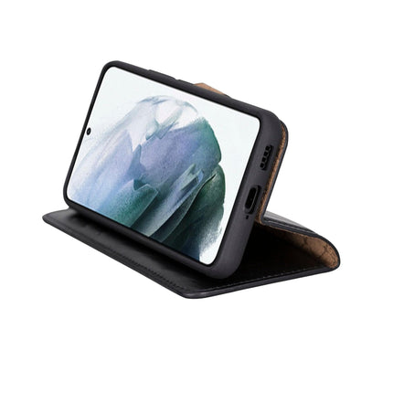 Samsung Galaxy S22 Series Leather Detachable Wallet Case - MW