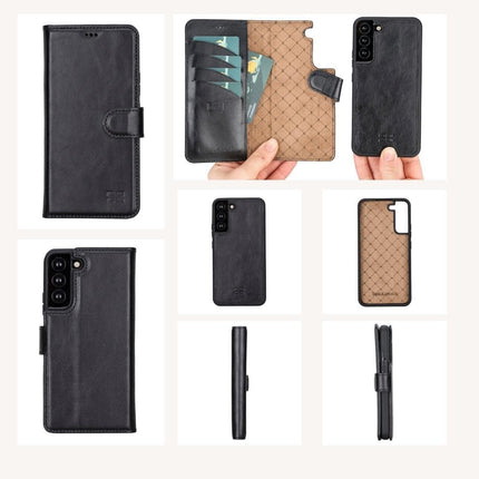 Samsung Galaxy S22 Series Leather Detachable Wallet Case - MW