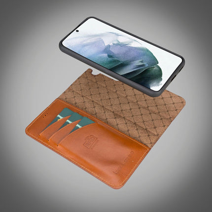 Samsung Galaxy S22 Series Leather Detachable Wallet Case - MW