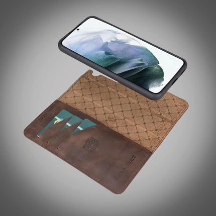 Samsung Galaxy S22 Series Leather Detachable Wallet Case - MW