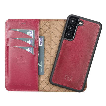 Samsung Galaxy S22 Series Leather Detachable Wallet Case - MW