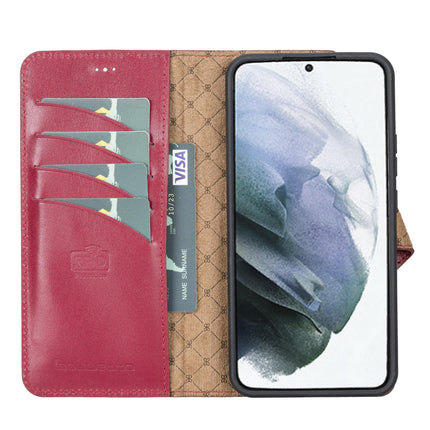 Samsung Galaxy S22 Series Leather Detachable Wallet Case - MW