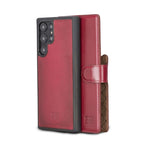 Red / Leather / S22 Ultra