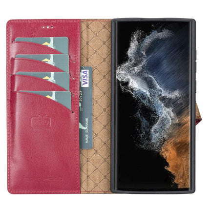 Samsung Galaxy S22 Series Leather Detachable Wallet Case - MW