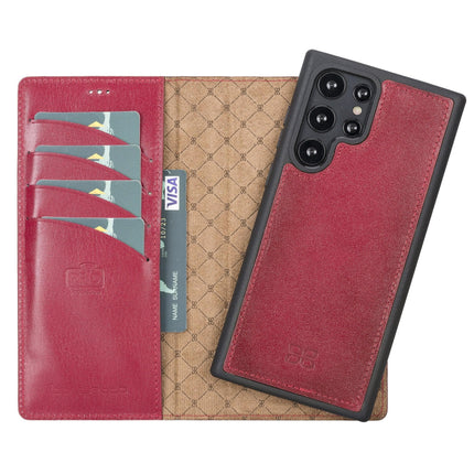 Samsung Galaxy S22 Series Leather Detachable Wallet Case - MW
